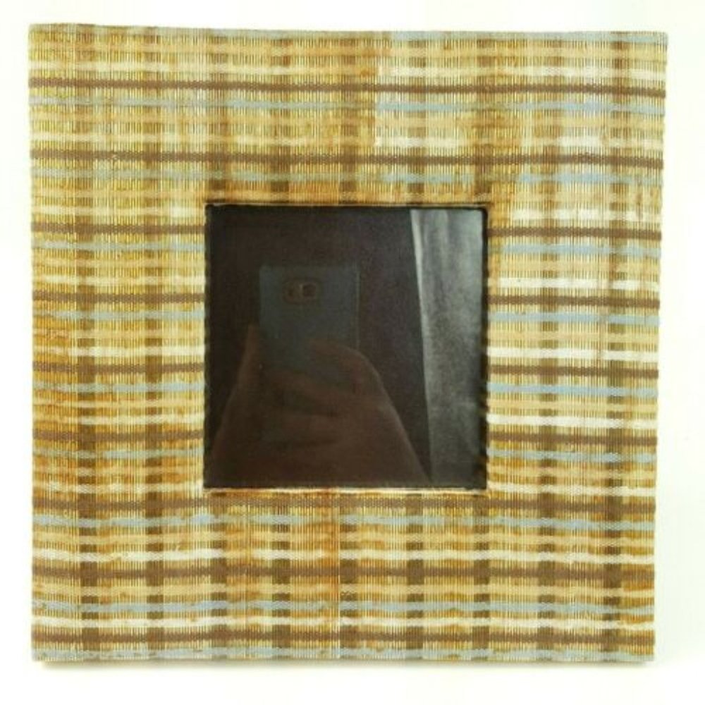 Plaid Tweed Large 5x5 Photo Frame